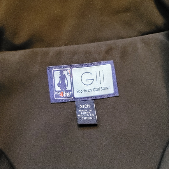 NBA G-III by Carl Banks Portland Trailblazers Full Zip Hoodie Tech Jacket Small - Picture 7 of 7